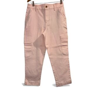 Free Assembly Women's Pink Ankle Cargo Pants Size 10
